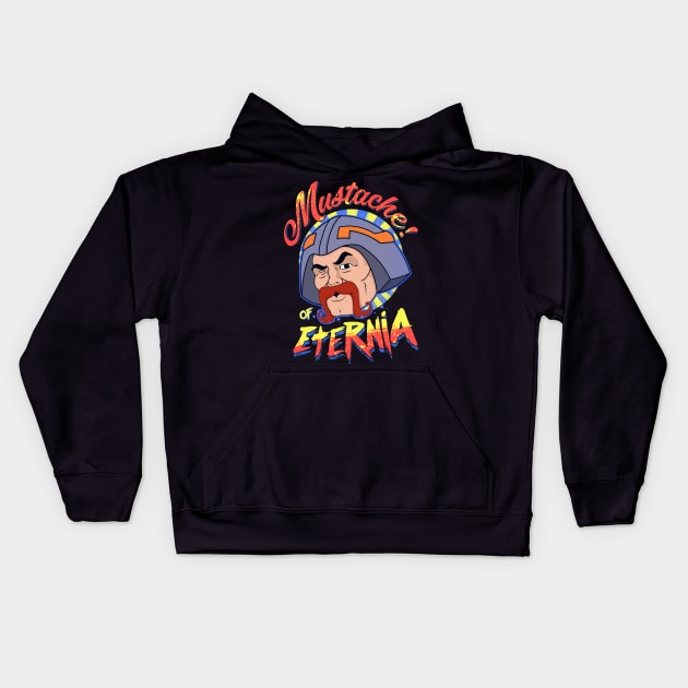 Mustache! of ETERNIA Kids Hoodie by MeFO